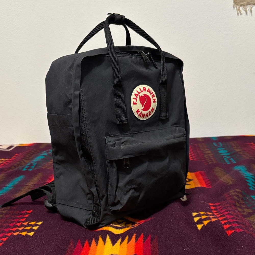 FJall Raven Kånken Black Backpack FJallraven